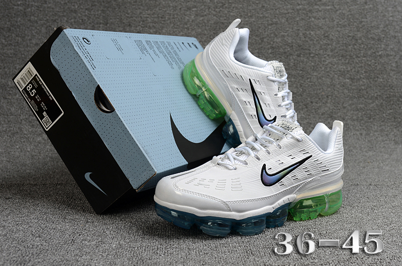 Women Nike Air VaporMax 360 20 White Blue Green Shoes